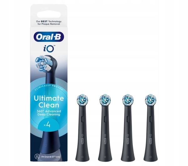 Końcówka do szczoteczki Oral-B iO Ultimate Clean 4 sztuki