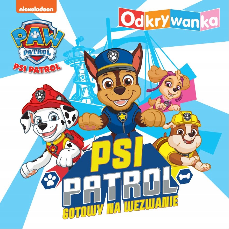 

Odkrywanka Psi Patrol gotowy na wezwanie