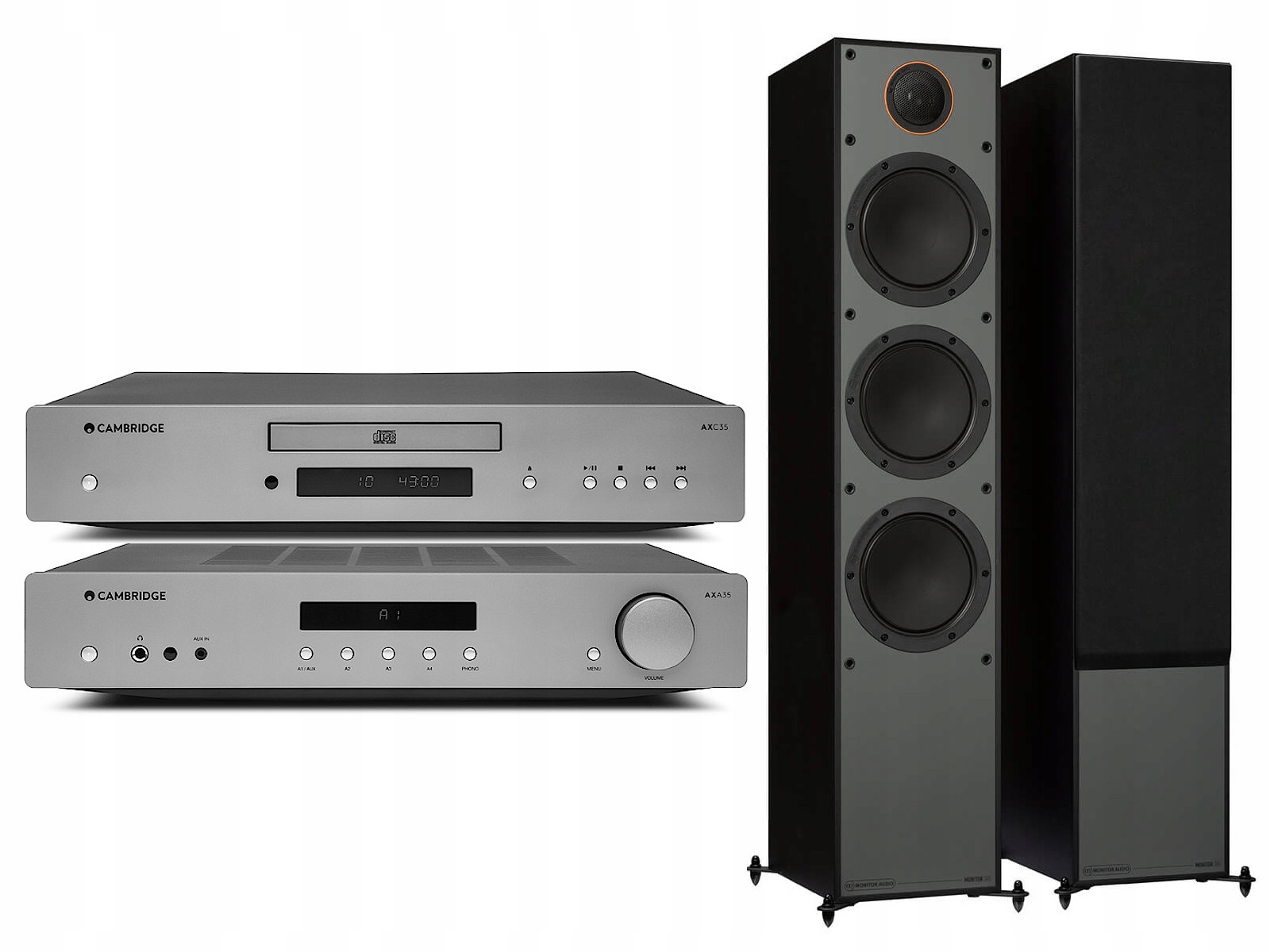 Cambridge AXA 35/AXC35 | Monitor Audio Monitor 300
