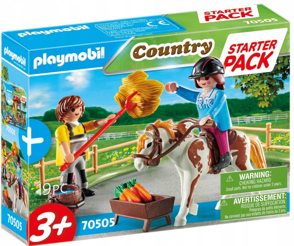 

Playmobil 70505 Starter Stadnina koni dżokejka
