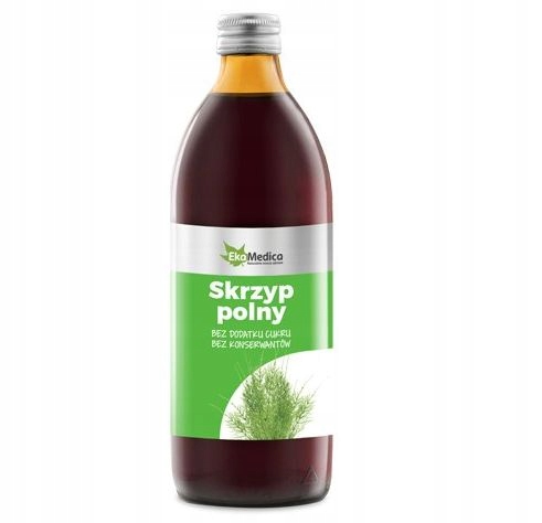 

Sok ze skrzypu polnego 500ml Skóra Włosy Paznokcie