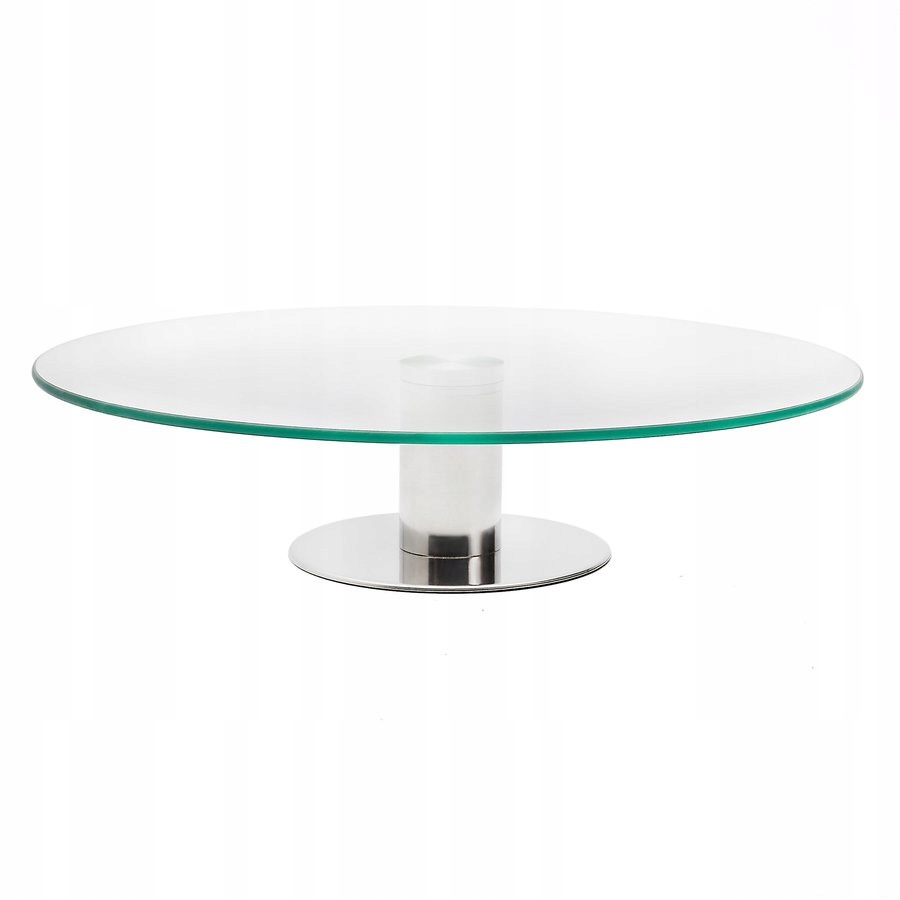 

Patera szklana na nóżce okrągła, 30 cm