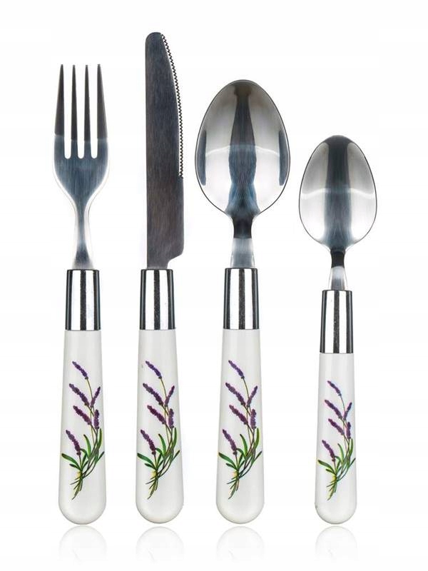 

Komplet Sztućców Lavender Banquet 24EL na 6 osób