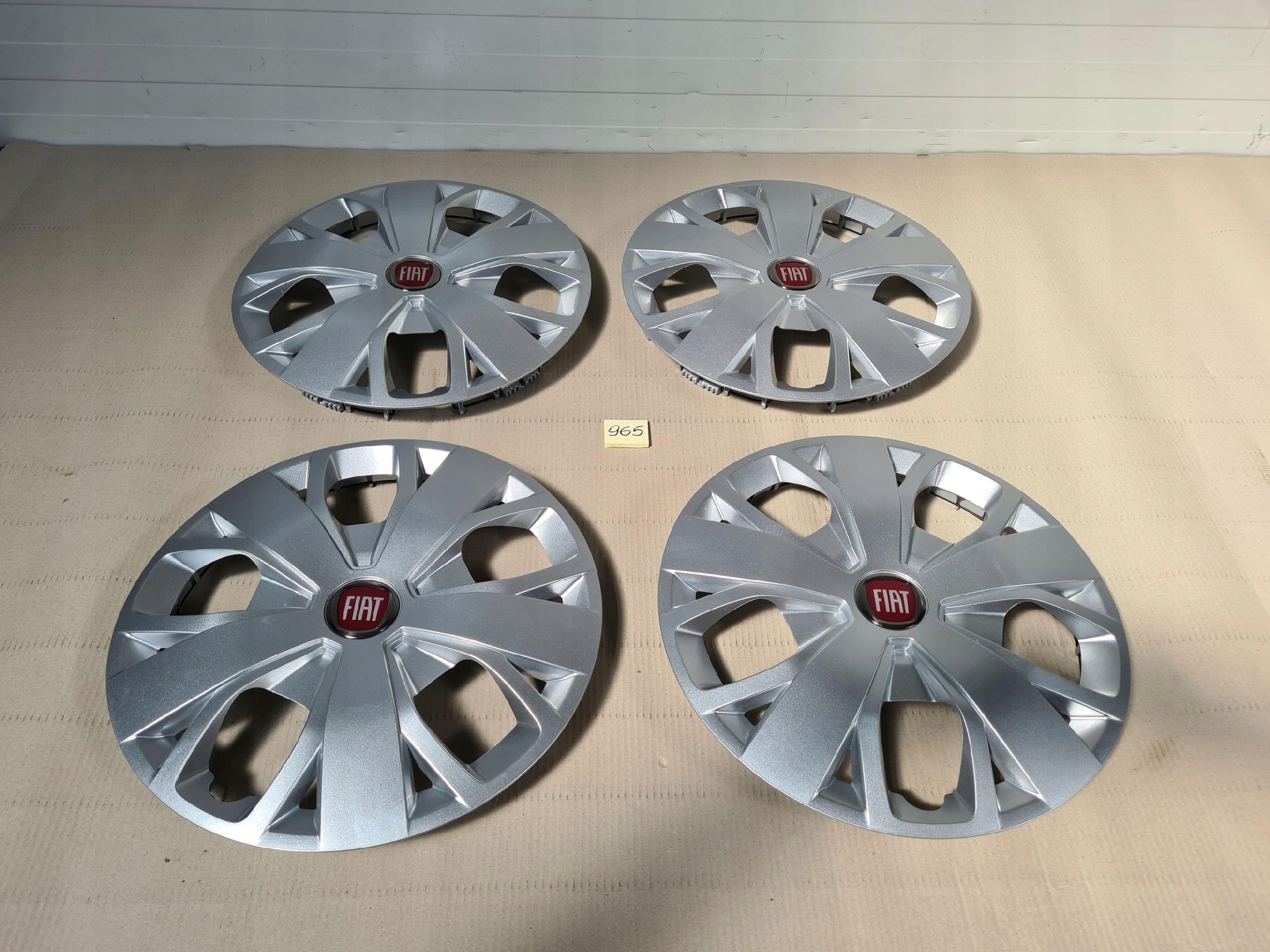 Puklice 16" Komplet Fiat Ducato