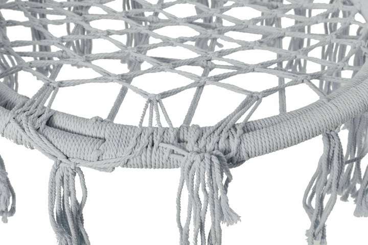 FOTEL WISZĄCY HUŚTAWKA OGRODOWA BOCIANIE GNIAZDO Z PODUSZKĄ SZARY Producent Trees