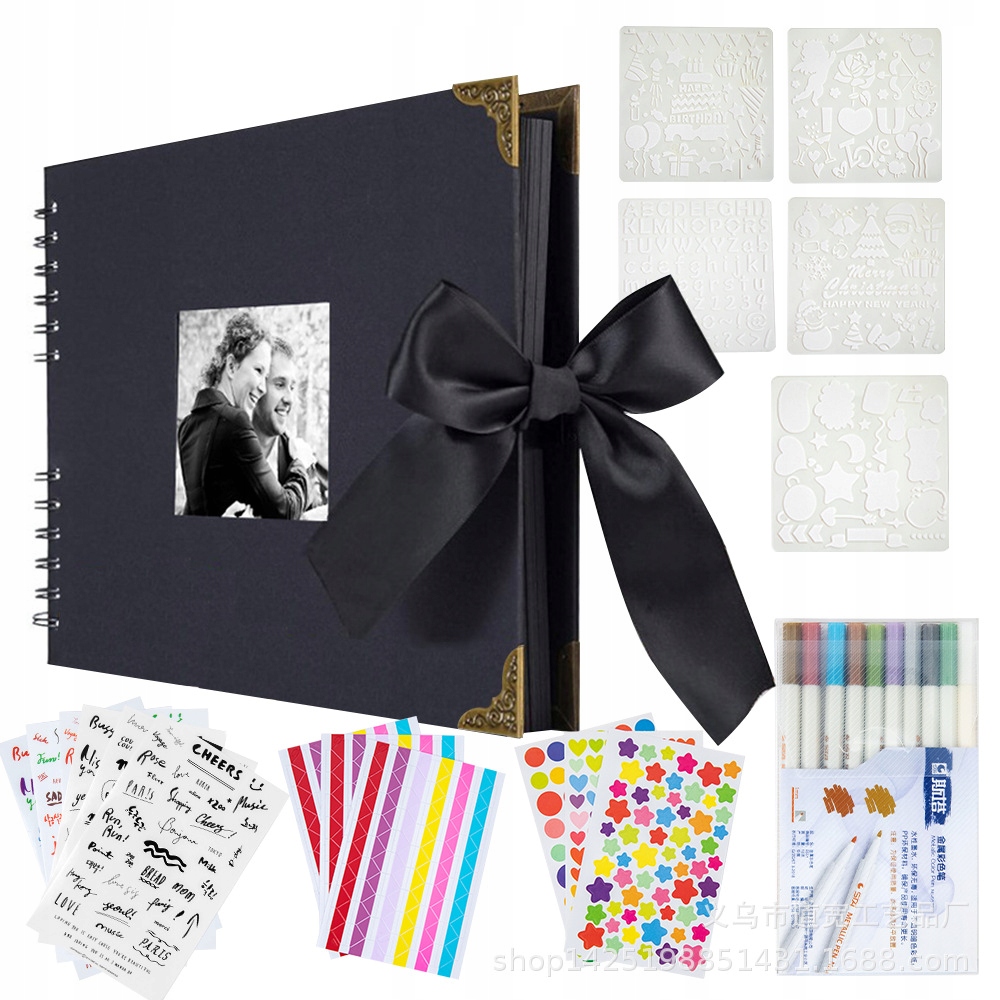 Album Do Zdobienia Scrapbookingu Na Zdjęcia A4 Kreatywny