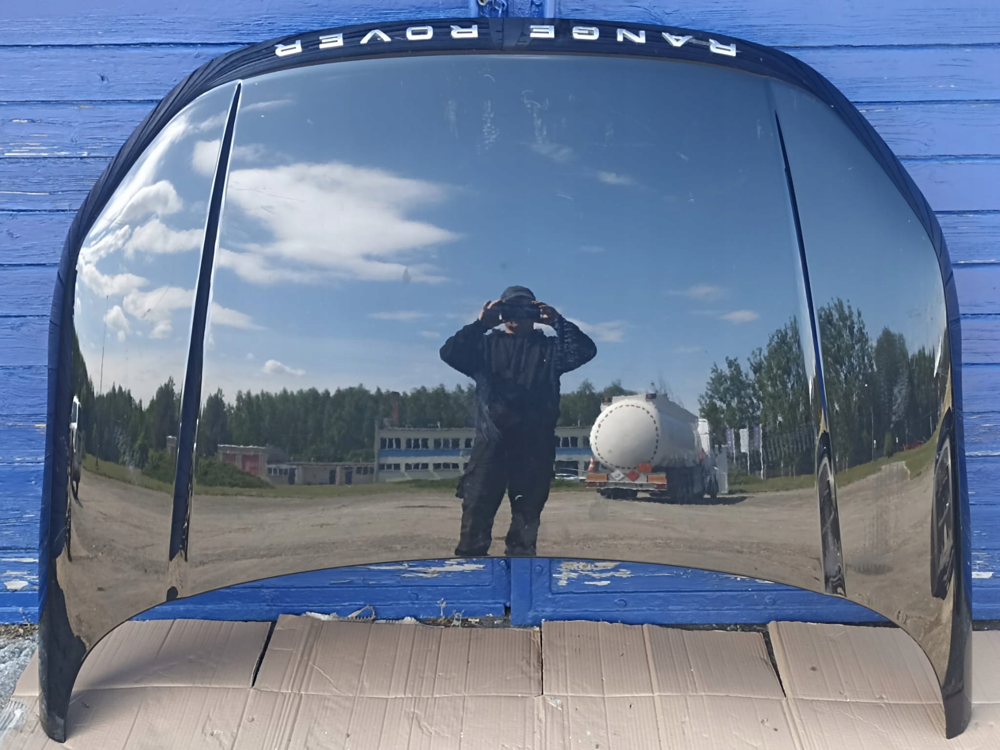 KOMPLETNY PRZÓD RANGE ROVER EVOQUE LIFT L538 MASKA ZDERZAK BŁOTNIK Producent części Land Rover OE