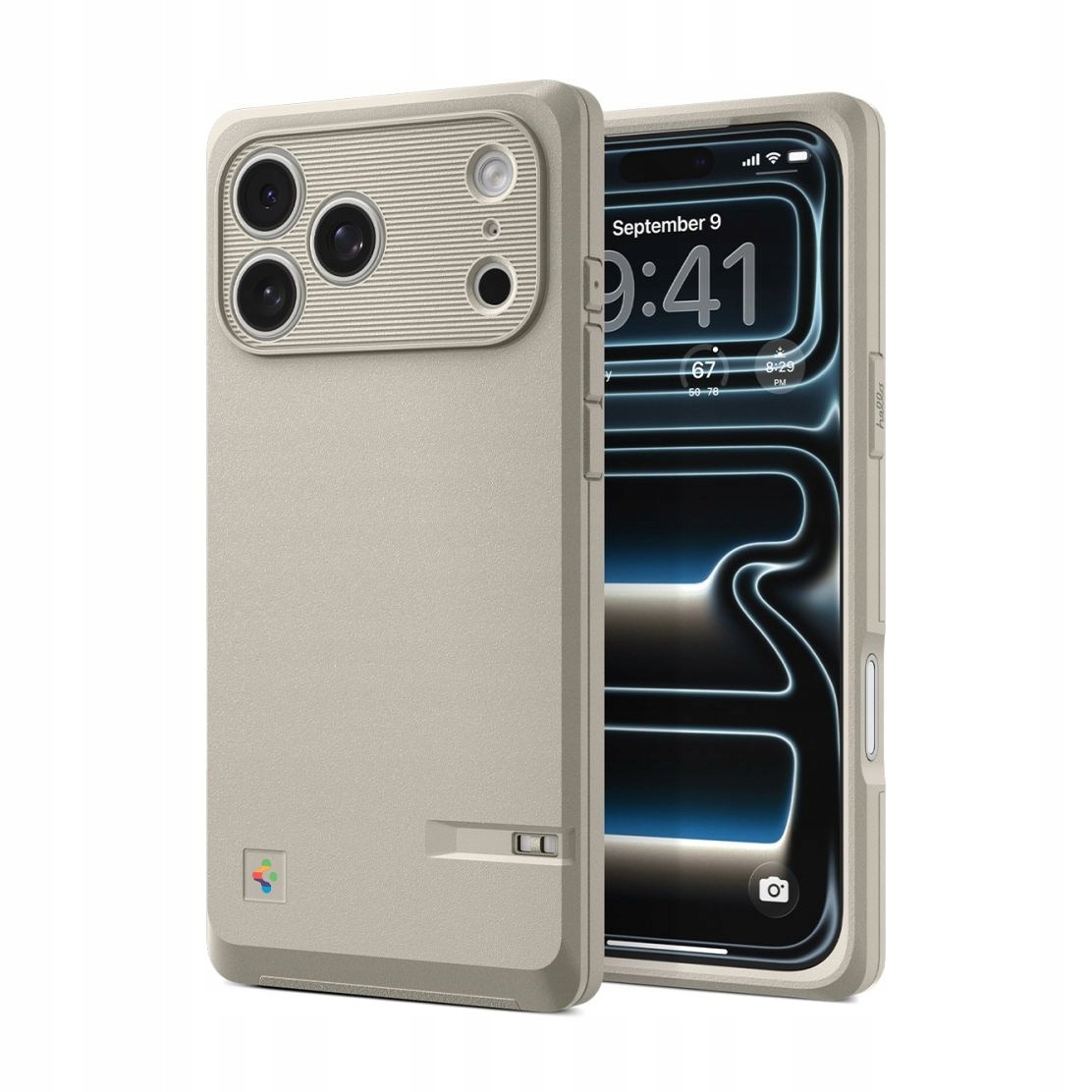 Etui do iPhone 17 Pro Spigen Classic Ls Stone