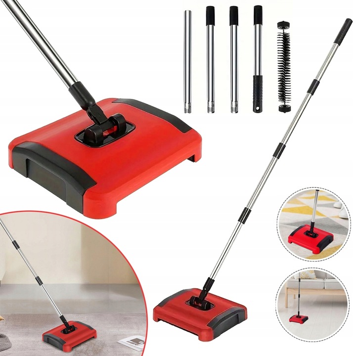 Vysavač Na Koberce Zametací Kartáč Mechanická Metla