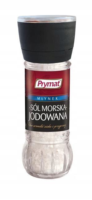 Prymat Mlýnek Mořská sůl jodovaná 6x110g