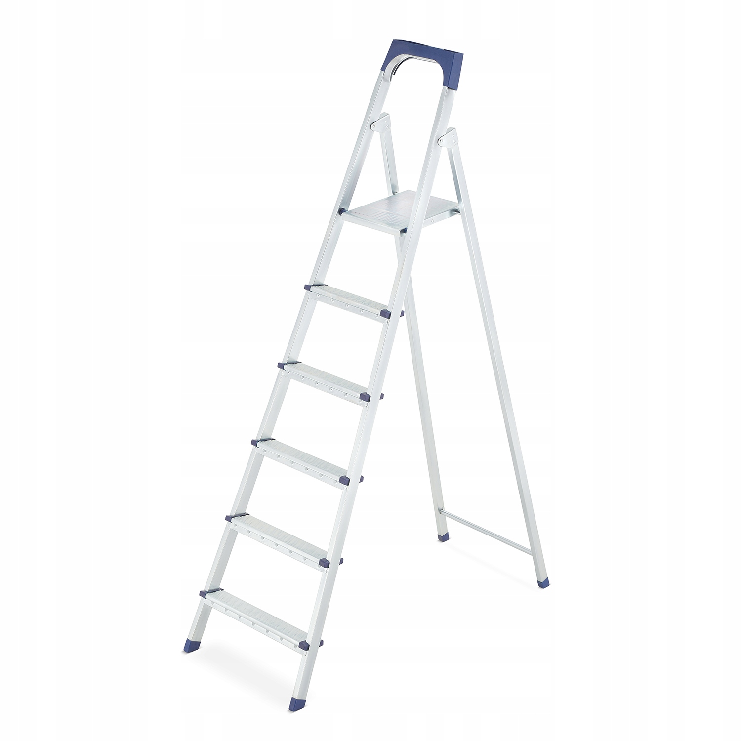 DRABINA drabinka domowa stalowa galwanizowana HIGHER 6 stopni 125kg Dopuszczalne obciążenie 125 kg