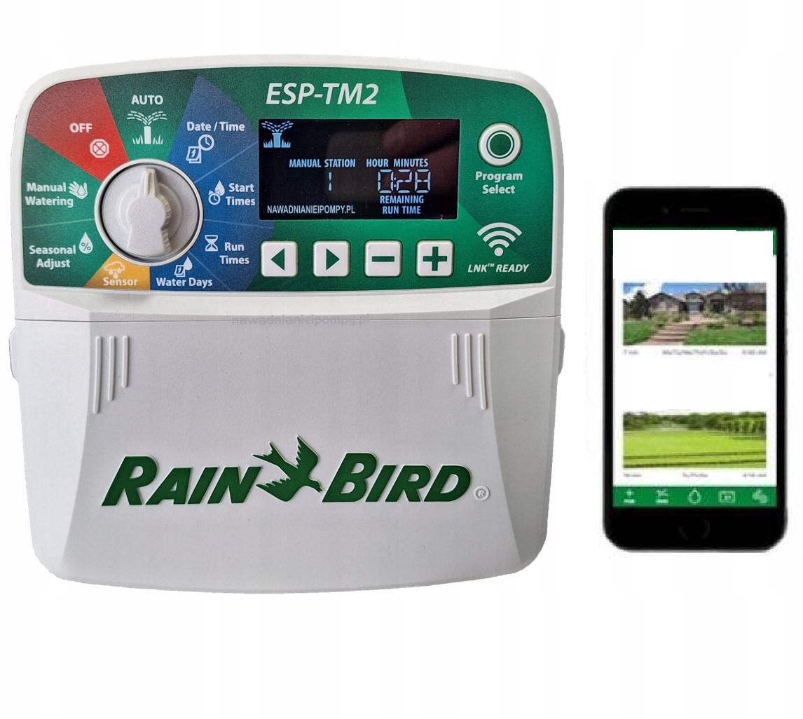 Sterownik TM2 Zewnętrzny 6 Sekcje Wifi Rain Bird