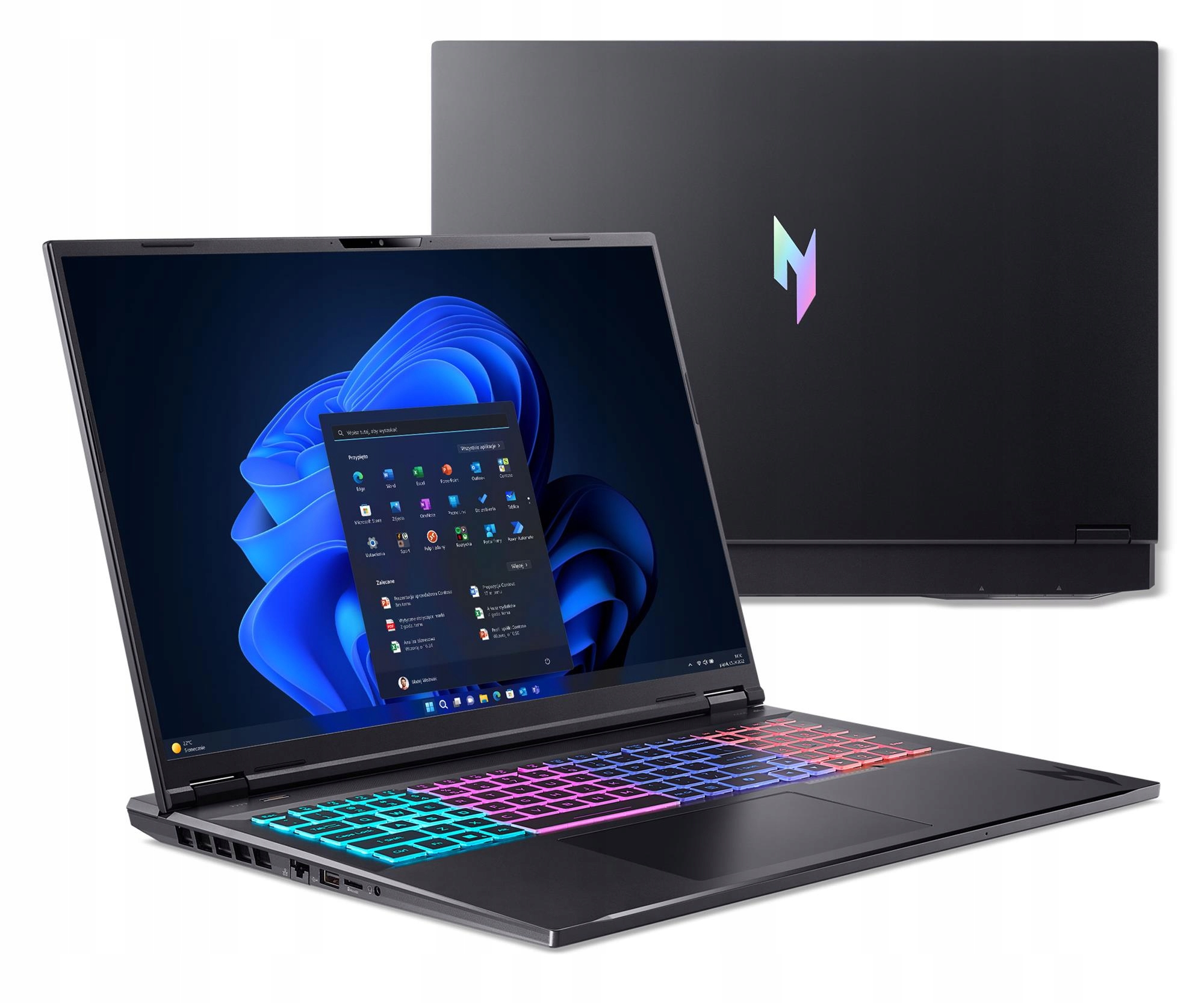 Laptop Acer Nitro 18 Ai Ryzen Ai 9-365 64GB 2TB Ssd Win11Pro RTX5060