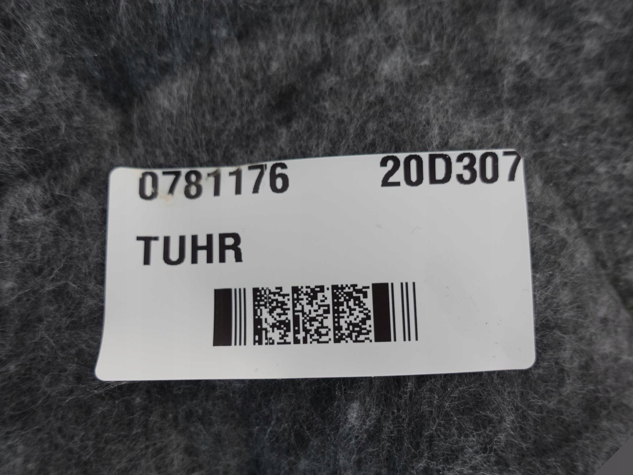 MERCEDES GLC X253 C253 upholstery side right rear part