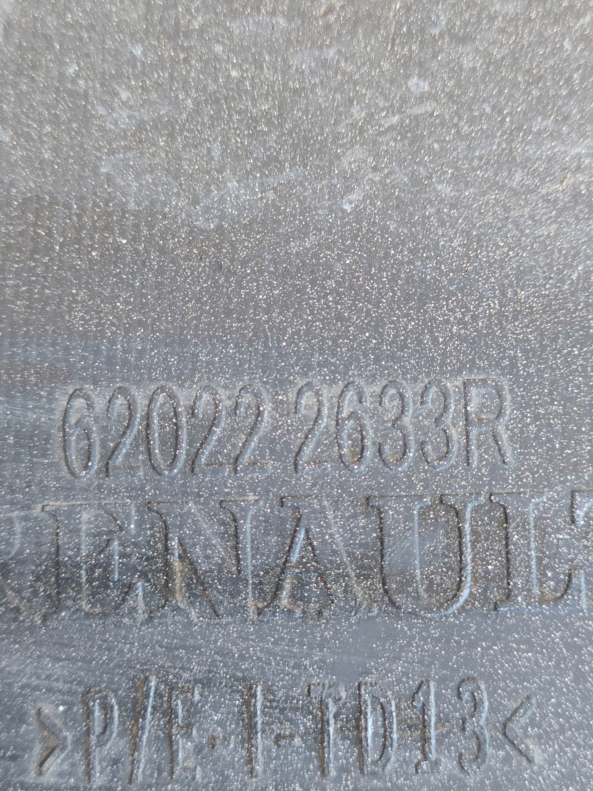 Dacia Dokker bumper front front 620222633R