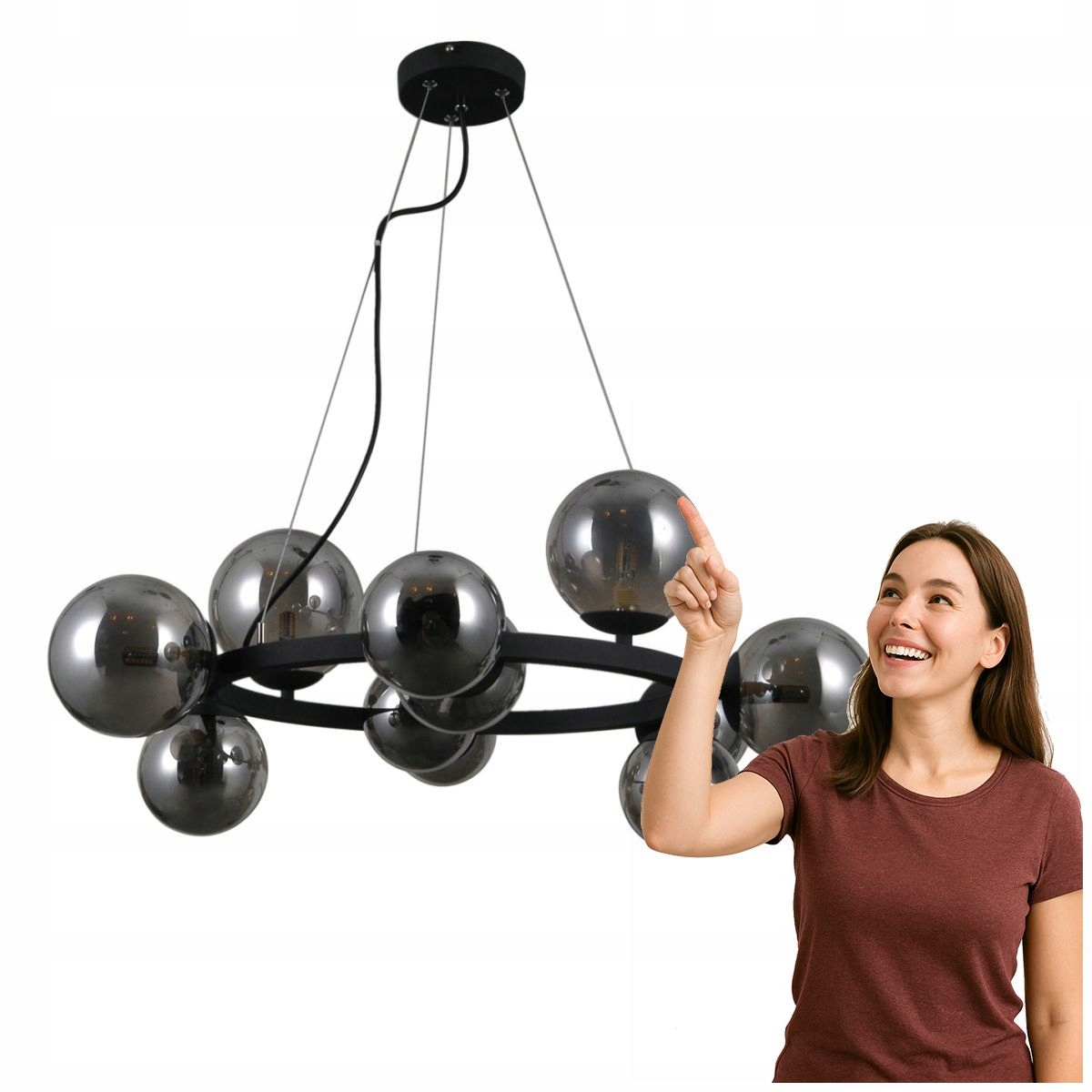 Závěsná lampa Montora PND-30223-11 Italux