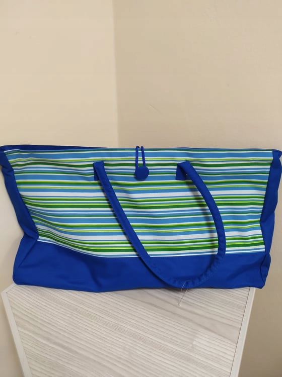 Torba plażowa niebieska