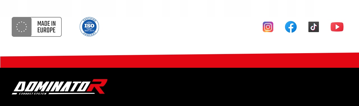 SPRINT 1050 ST 2008 - 2012 Racing Down Pipe Mid pipe DOMINATOR Producent Dominator