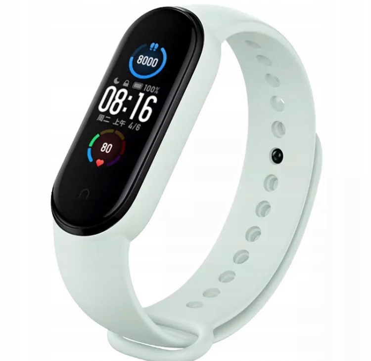 OPASKA PASEK DO XIAOMI MI BAND 5/6 | TEA TINT