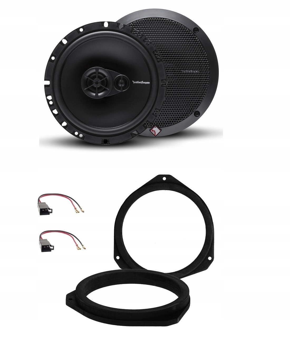 Rockford Fosgate R165x3 Reproduktory 165 mm Opel Corsa D Astra H Predná Časť Distance