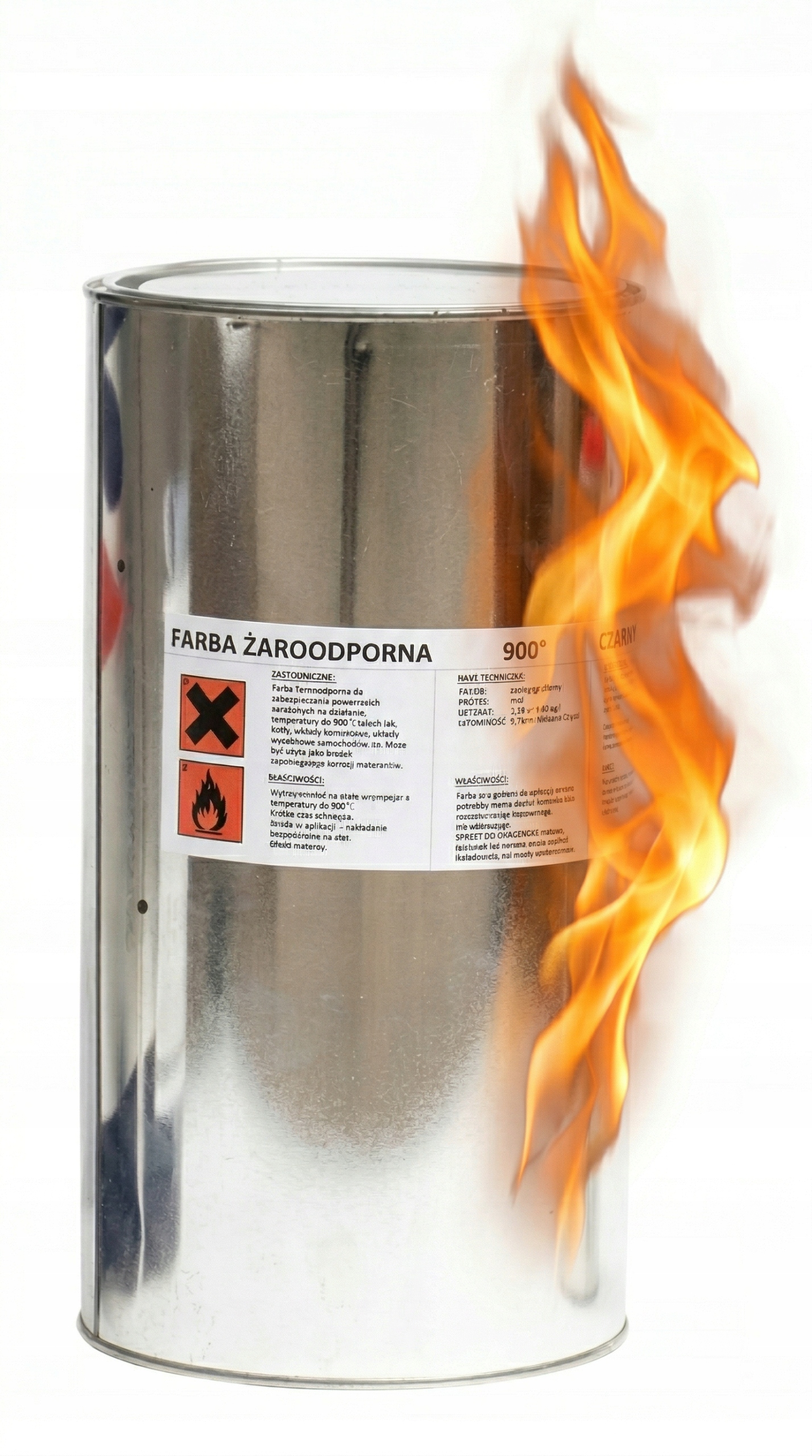 Barva Krbový Žáruvzdorný Lak Pro Kamna Krbů Vložek 10L Grafit