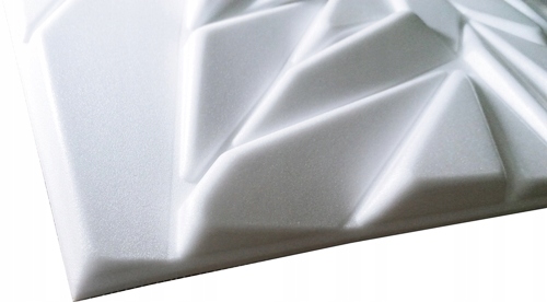 BIAŁE Kasetony na Sufit 3D ROCK Panele PIANKOWE Marka Deccart