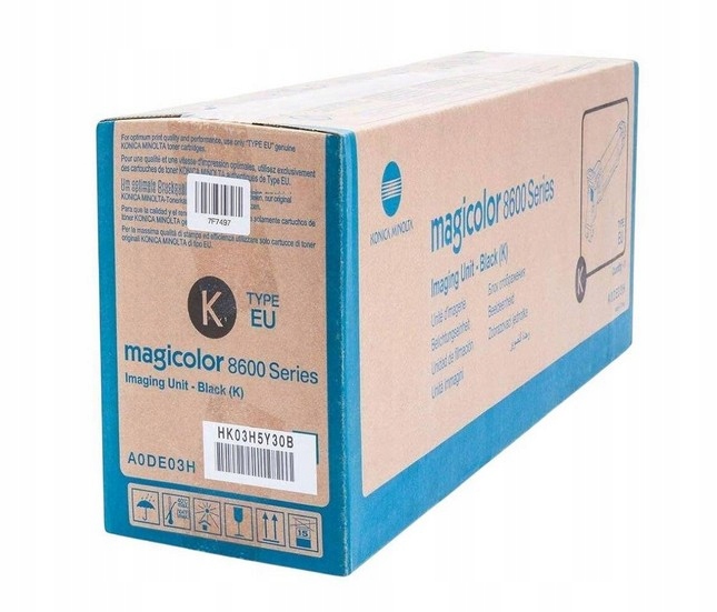 Buben Konica Minolta MC-8650 A0DE03H 120 tisíc Black Originál MagiColor 8650