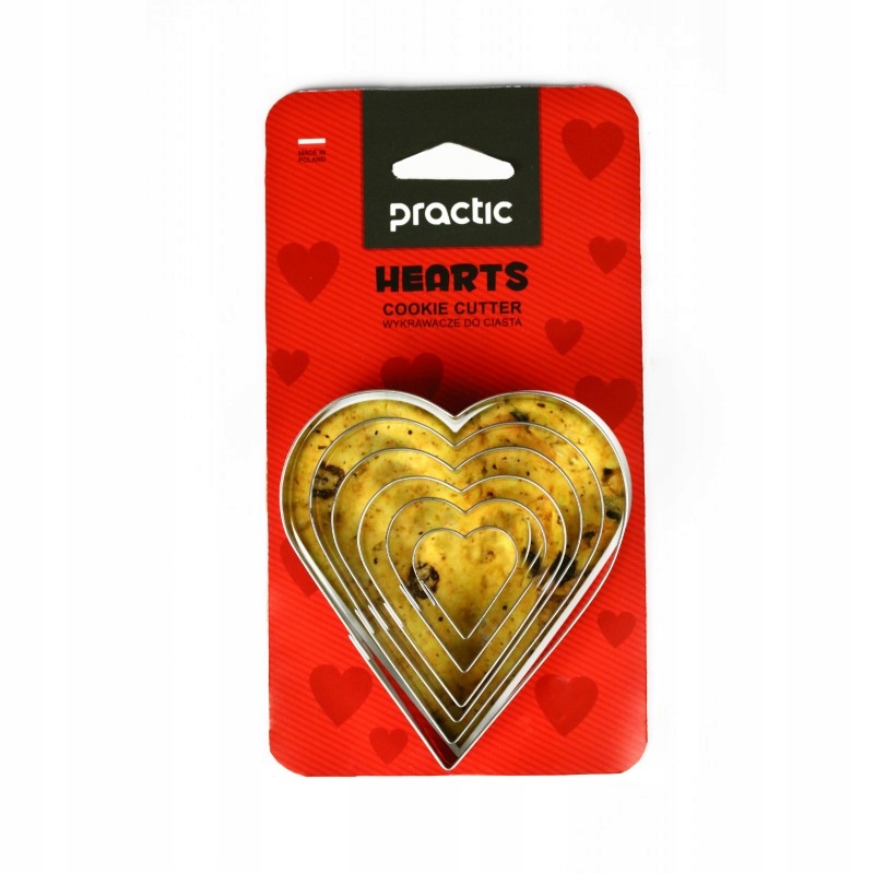 

Foremki Do Ciastek Serce Wykrawacze Serca