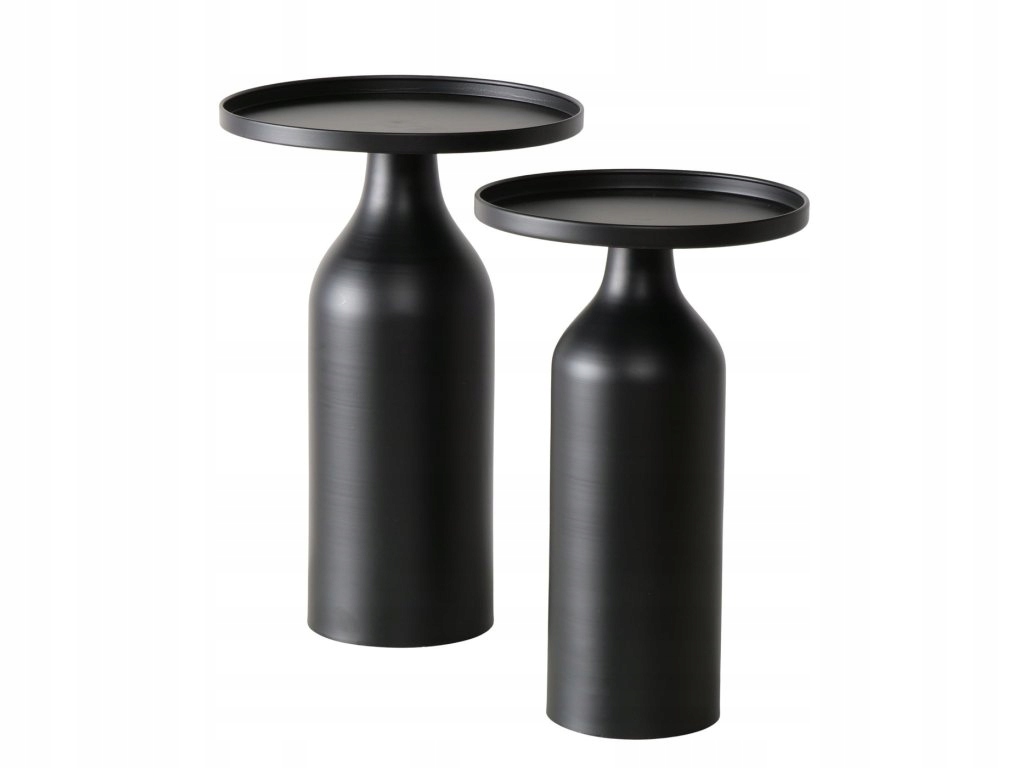 Konferenčné stolíky Oprah, okrúhle, súprava 2 ks