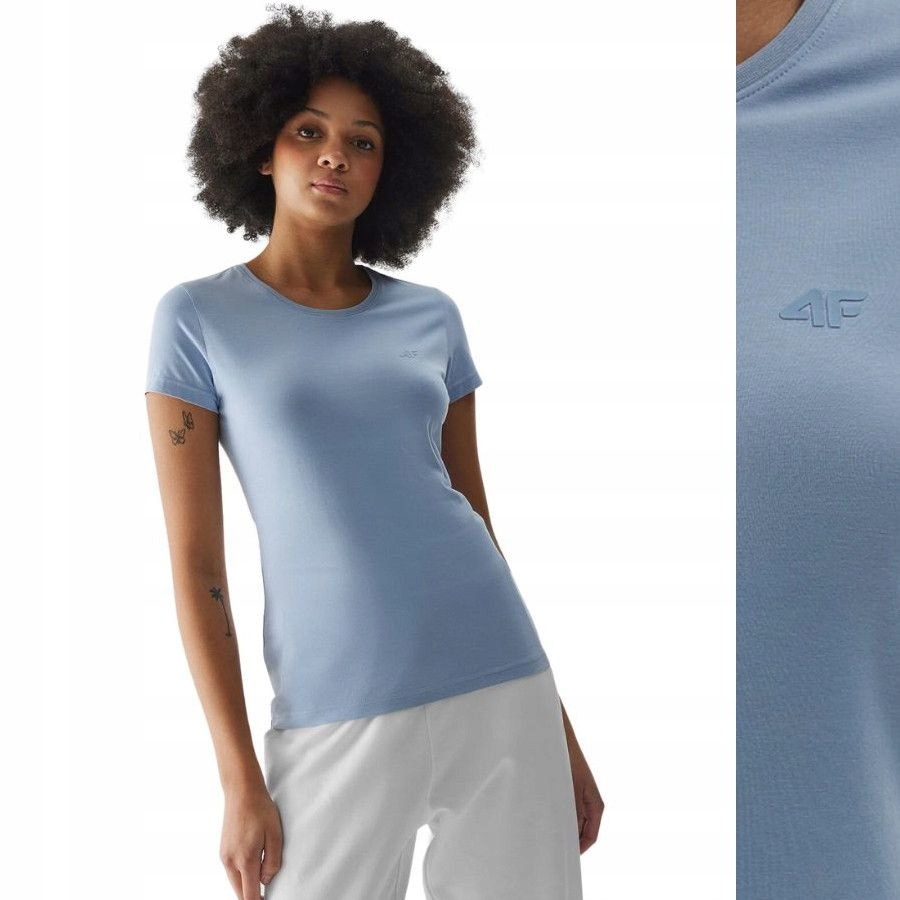 KOSZULKA DAMSKA 4F T-SHIRT PODKOSZULEK SPORTOWA NA CO DZIEŃ