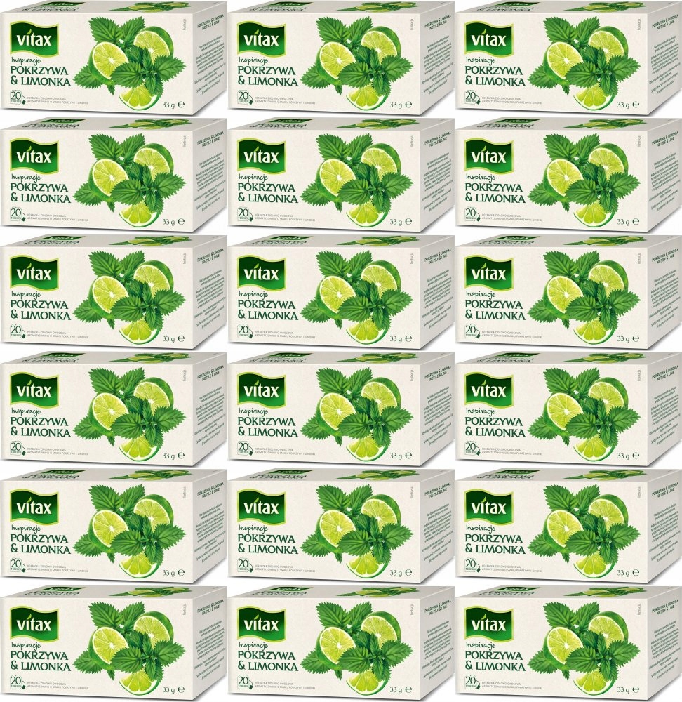 Herbata ziołowa ekspresowa Vitax 25 g x18