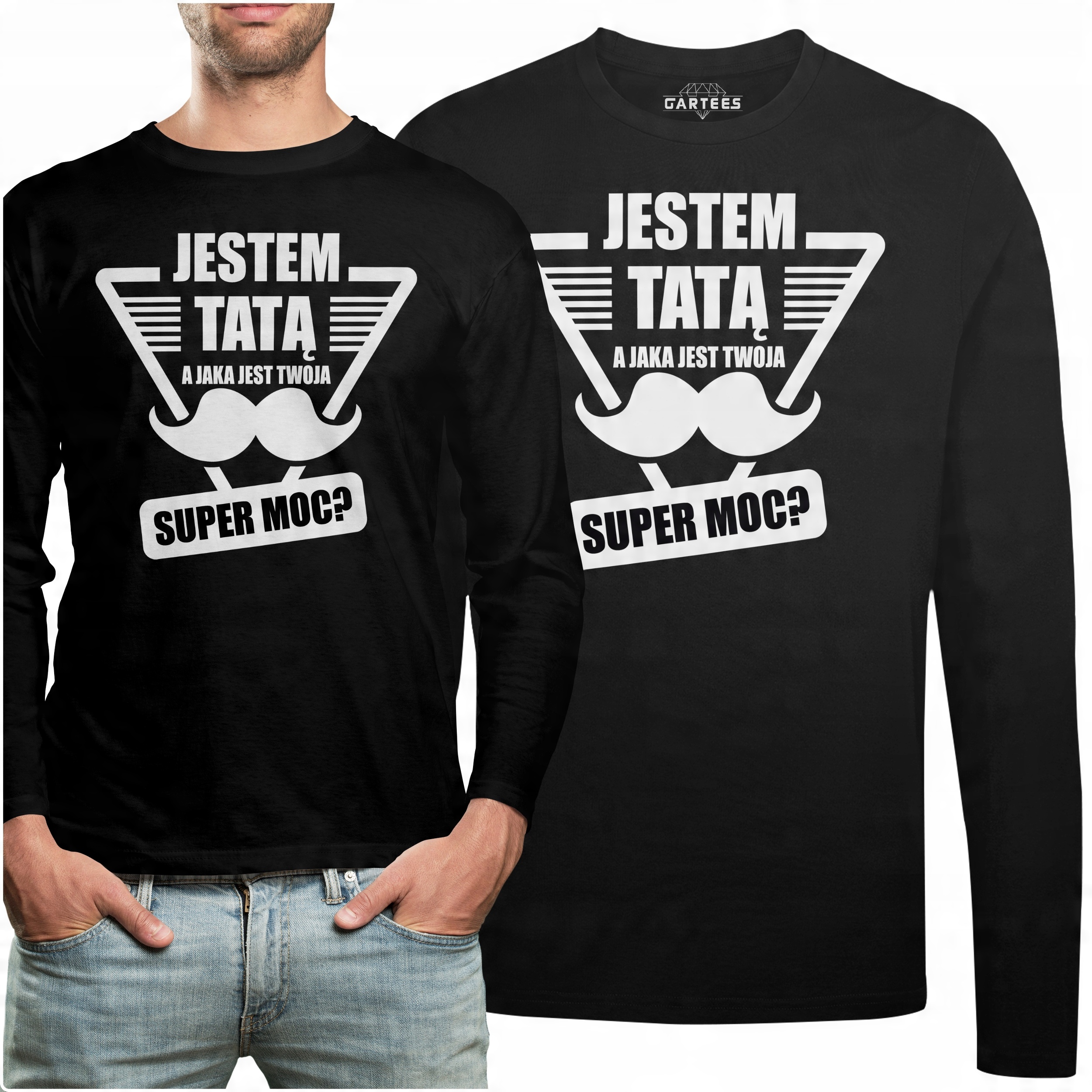 

Koszulka Long Jestem Tatą A Jaka Jest Twoja Moc