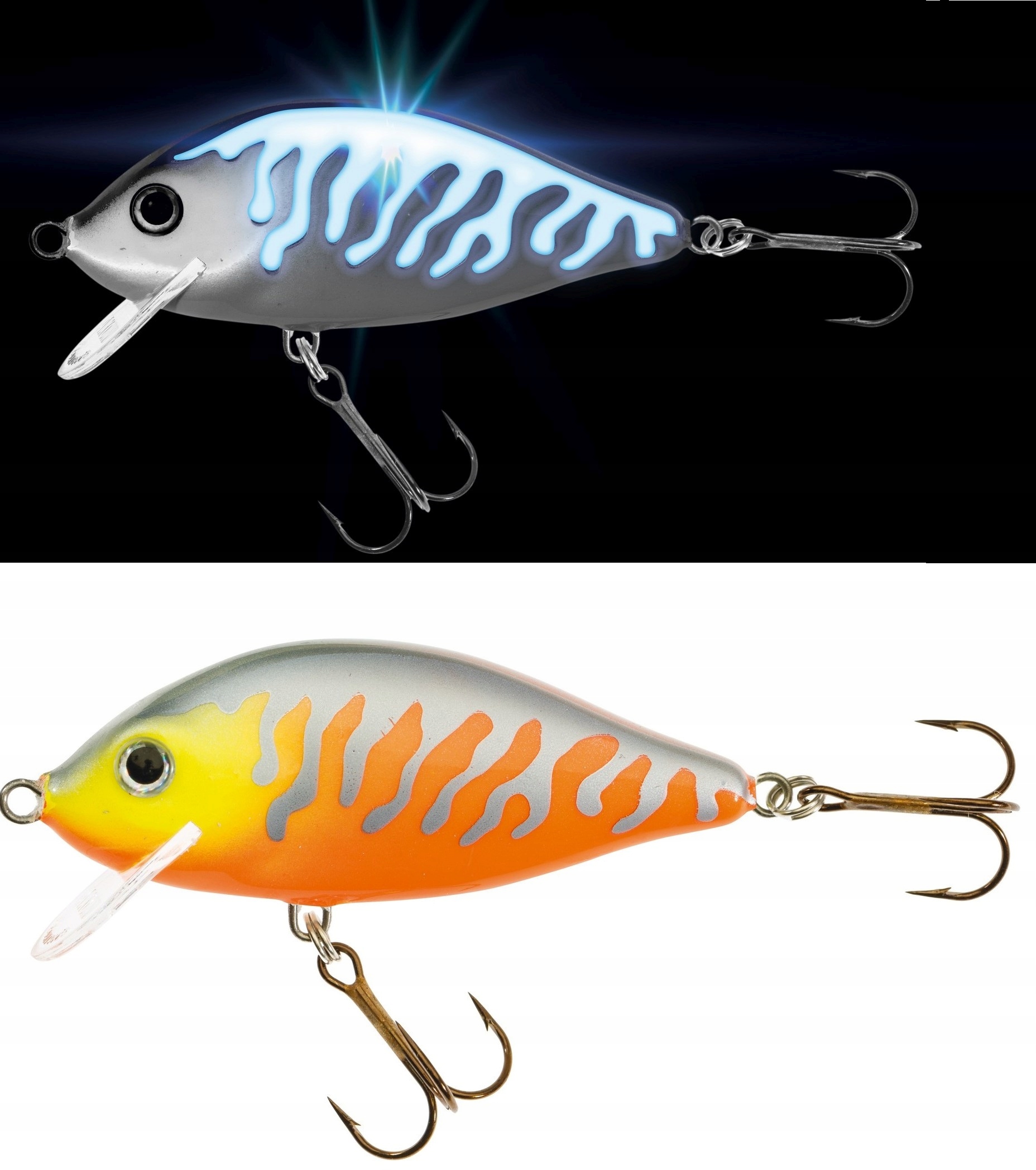 Jaxon Wobler Holo Uv Karaś 8cm 13g Uv Szczupak Fmb