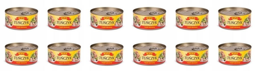 Levně 12 x 170 g Mk Tuňák drcený v rostlinném oleji