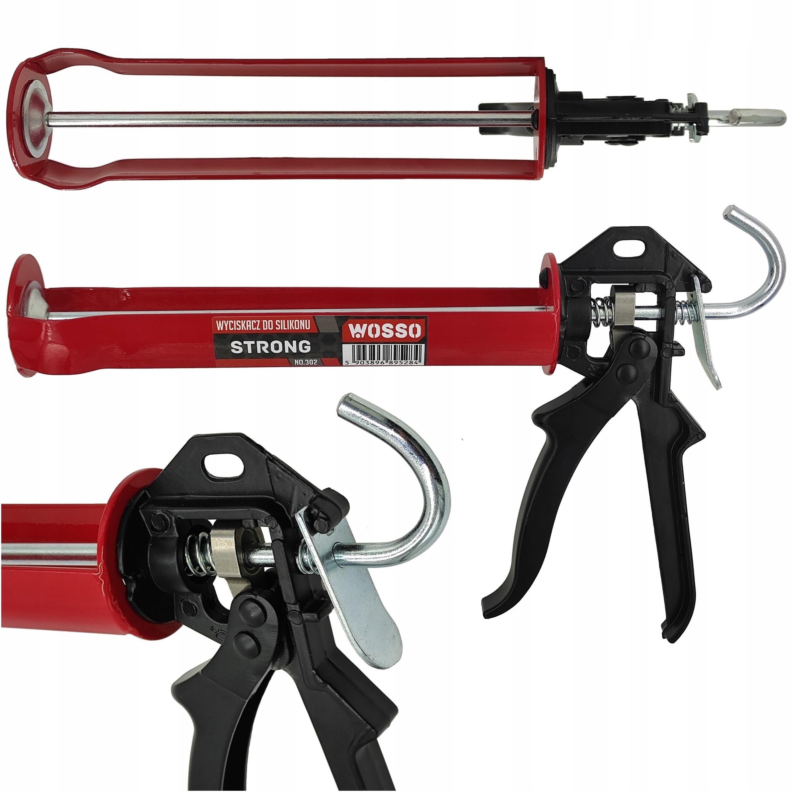 

Wyciskacz do Silikonu Mas Pistolet Kleju Akrylu