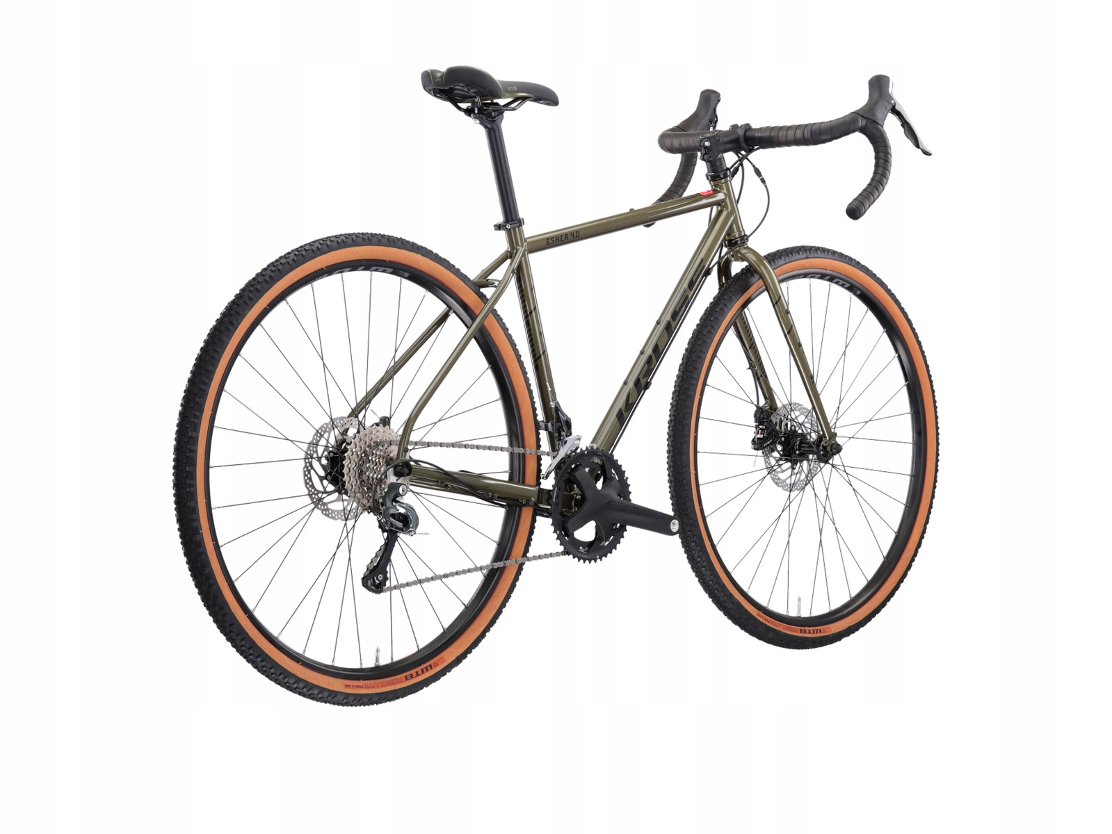 Rower gravel Kross Esker 4.0 rama 20 cali koło 28'' zielony
