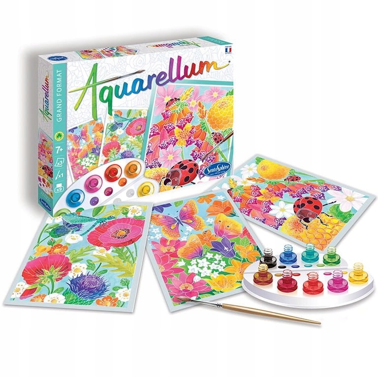

Sentosphere Zestaw do malowania Aquarellum Kwiaty