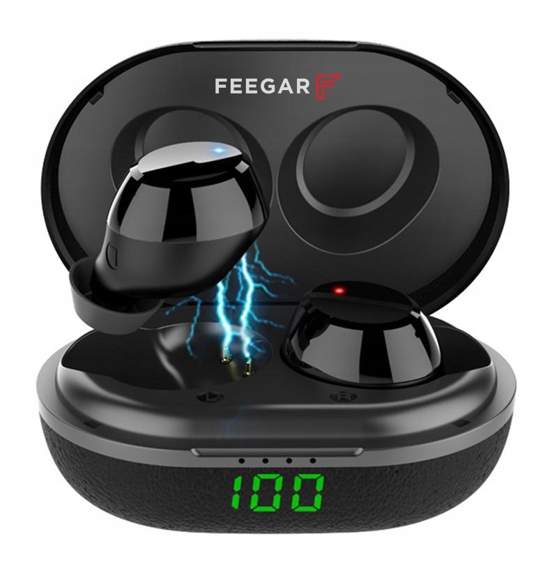 Słuchawki TWS EARBUDS Feegar Air100 IPX5+Powerbank