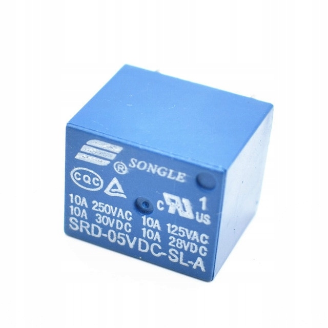 

Przekaźnik SRD-05VDC-SL-A Songle
