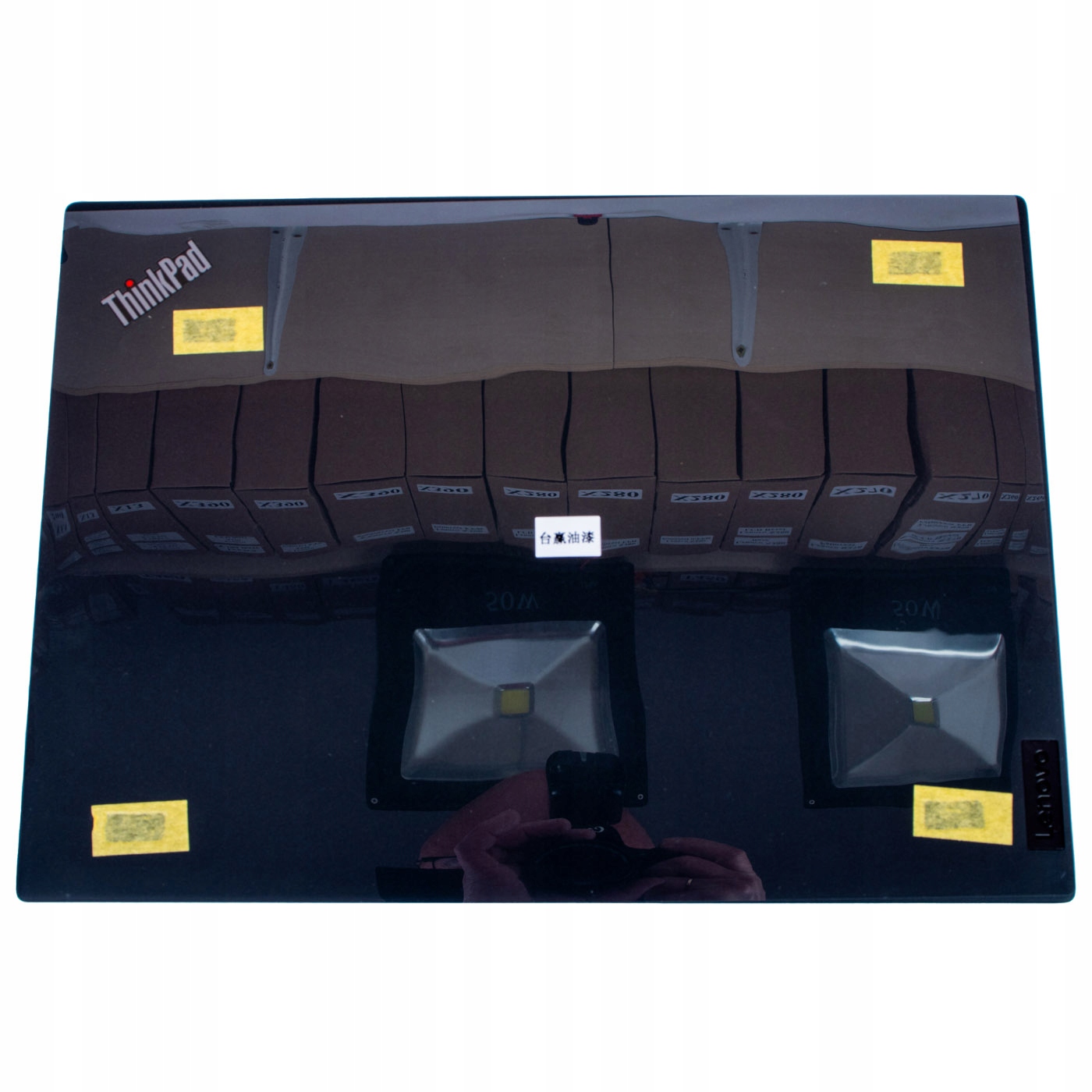 Kryt snímače LCD klapka Lenovo ThinkPad T14s 3. generace černá