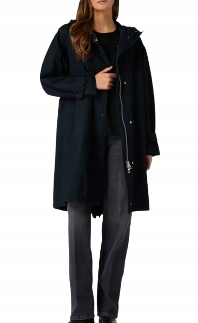 Marc O'polo Dámský Kabát Tmavě Modrý Před Kolena 42 Jsj