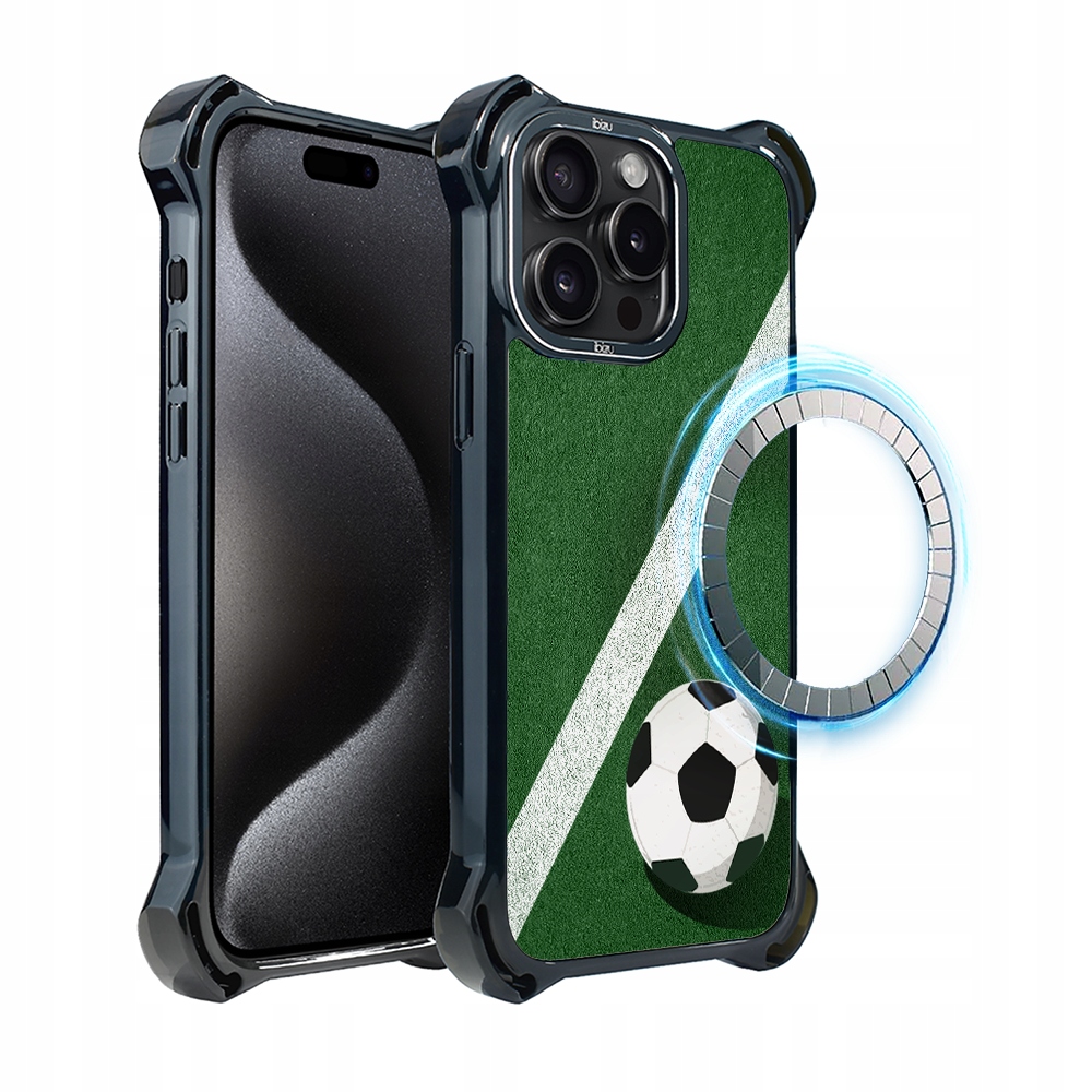 Pouzdro pro iPhone 15 Pro Max Ibizu DropGuard Ultra s MagSafe, U hřiště
