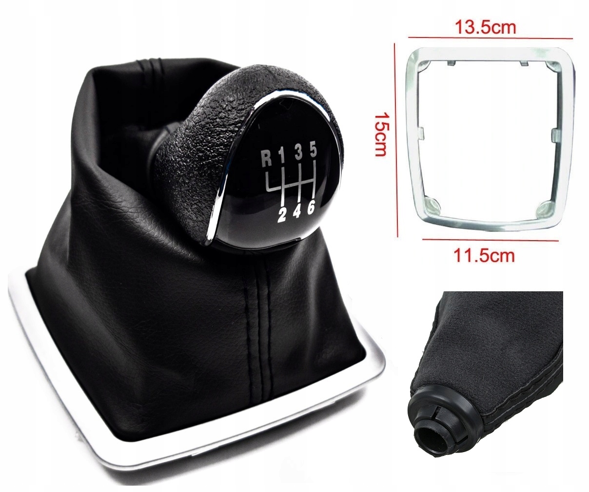 150mm 6 - Ручка Переключения Передач Сильфон Для Ford Fiesta 7 2008-13