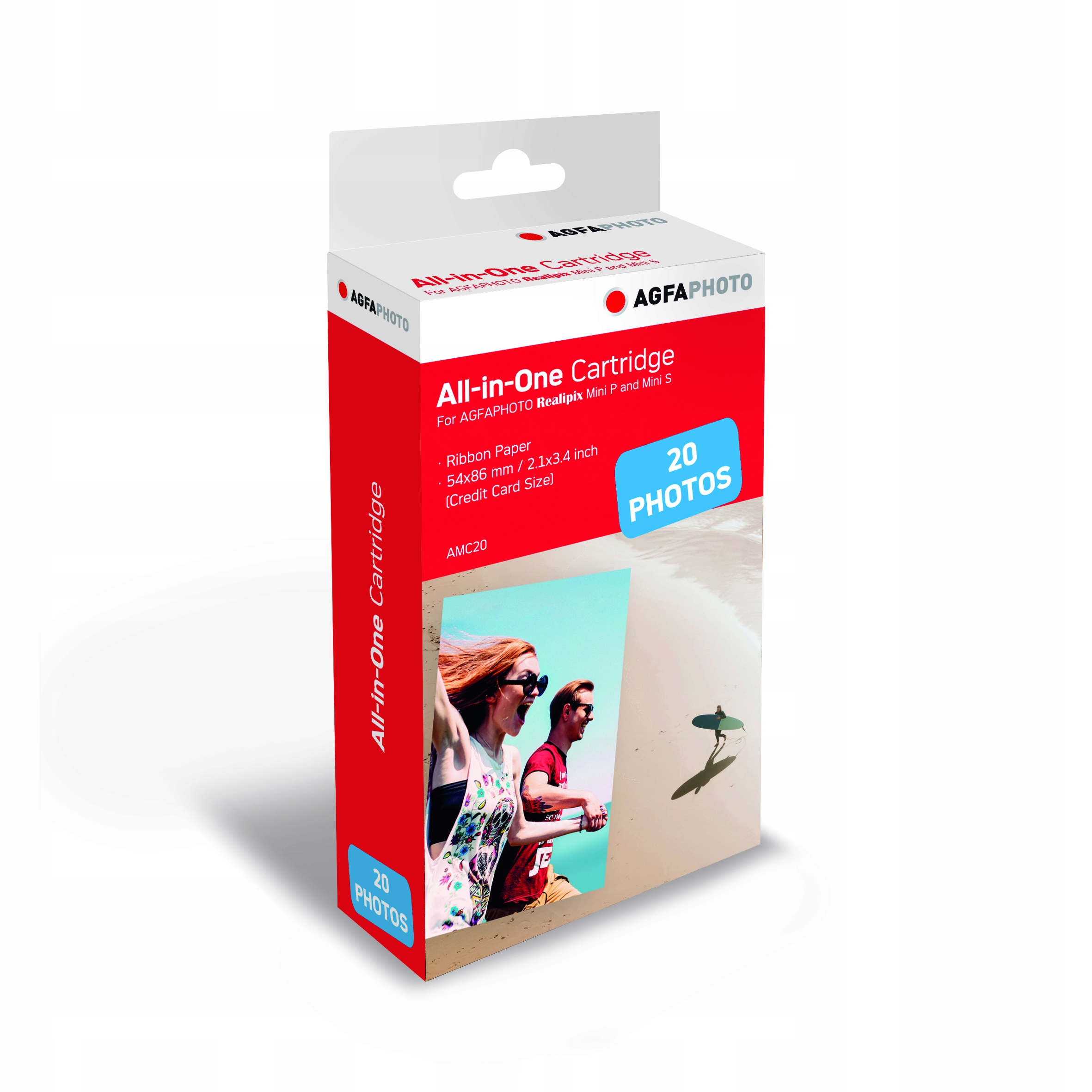 

Wkład Papier do Aparatu Agfa Realipix Mini S 20szt