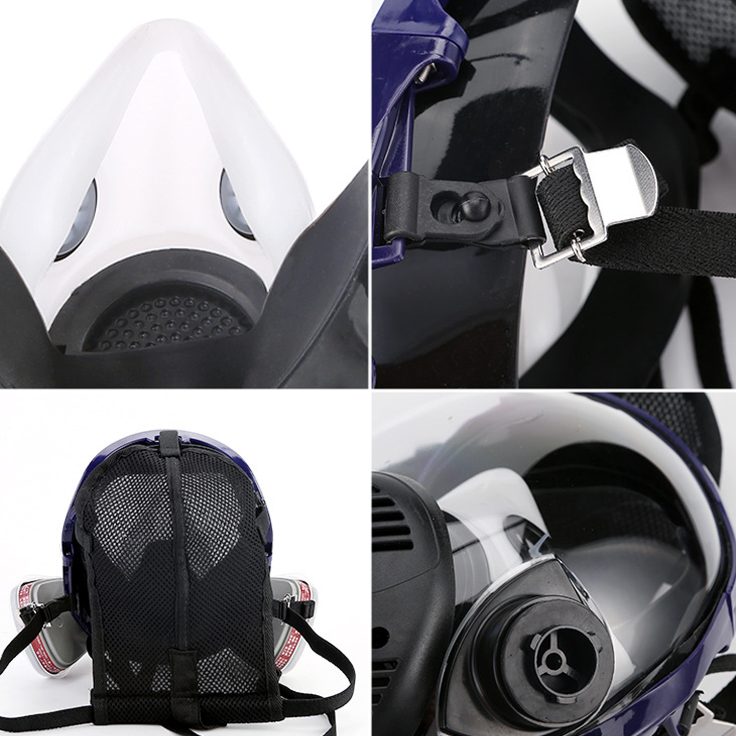 6800 MASKA PRZECIWPYŁOWA KOMPLETNA+FILTRA ZESTAW Marka bez marki