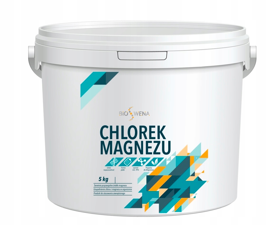 

Chlorek Magnezu Sześciowodny Czysty 5kg z morza