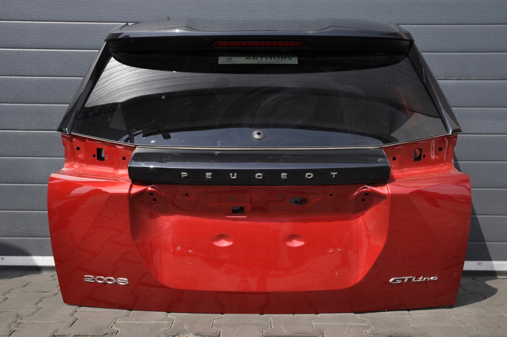 PEUGEOT 2008 II 19- KLAPA BAGAŻNIKA TYŁ SZYBA EVH