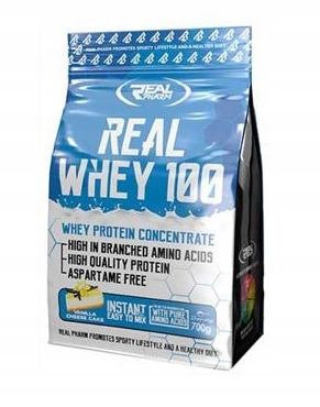 RealPharm Real Whey 100 Wpc 700 g karamelová příchuť