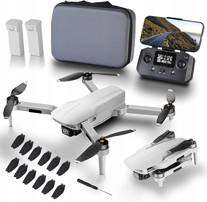 DRON Z KAMERĄ FHD 4K LIZRC L700 WIFI 5G 40 MINUT LOTU