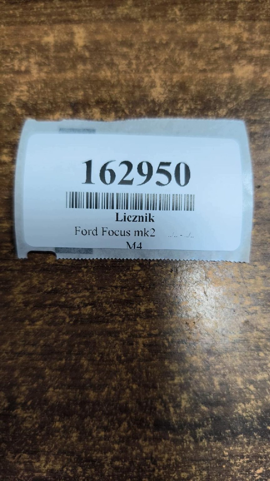 FORD FOCUS MK2 dials 4M5T10849CJ